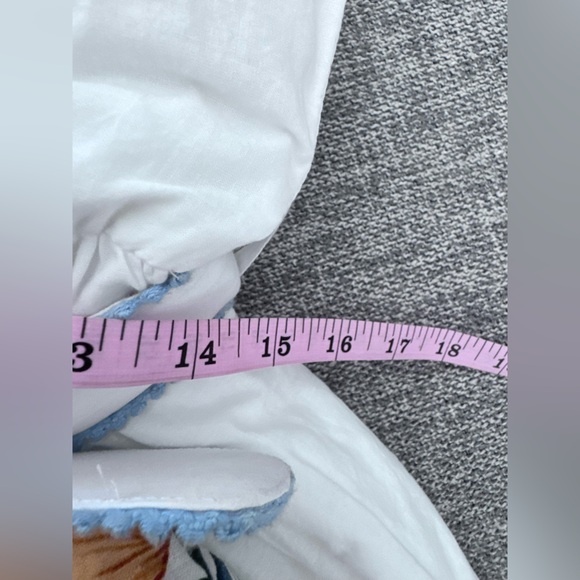 NEW EDDY Katherine Dress in white whimsy belted embroidered sz: M $598 - Picture 11 of 14